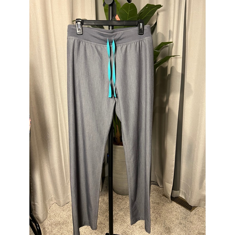 FIGS Technical Collection Womens Small Heather Charcoal Grey Scrub Pants